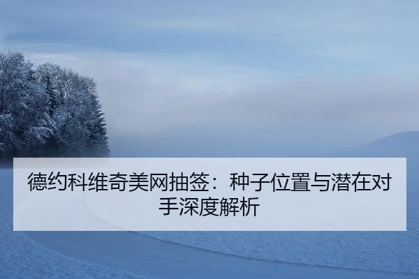 德约科维奇美网抽签：种子位置与潜在对手深度解析